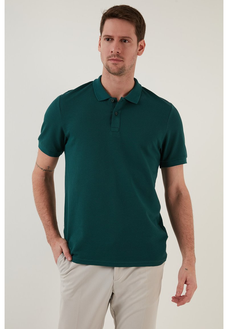 Buratti REGULAR FIT - Polotričko - dark green