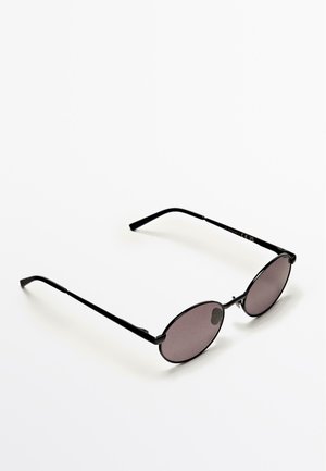 ROUND SUNGLASSES 07005604 - Solbriller - black