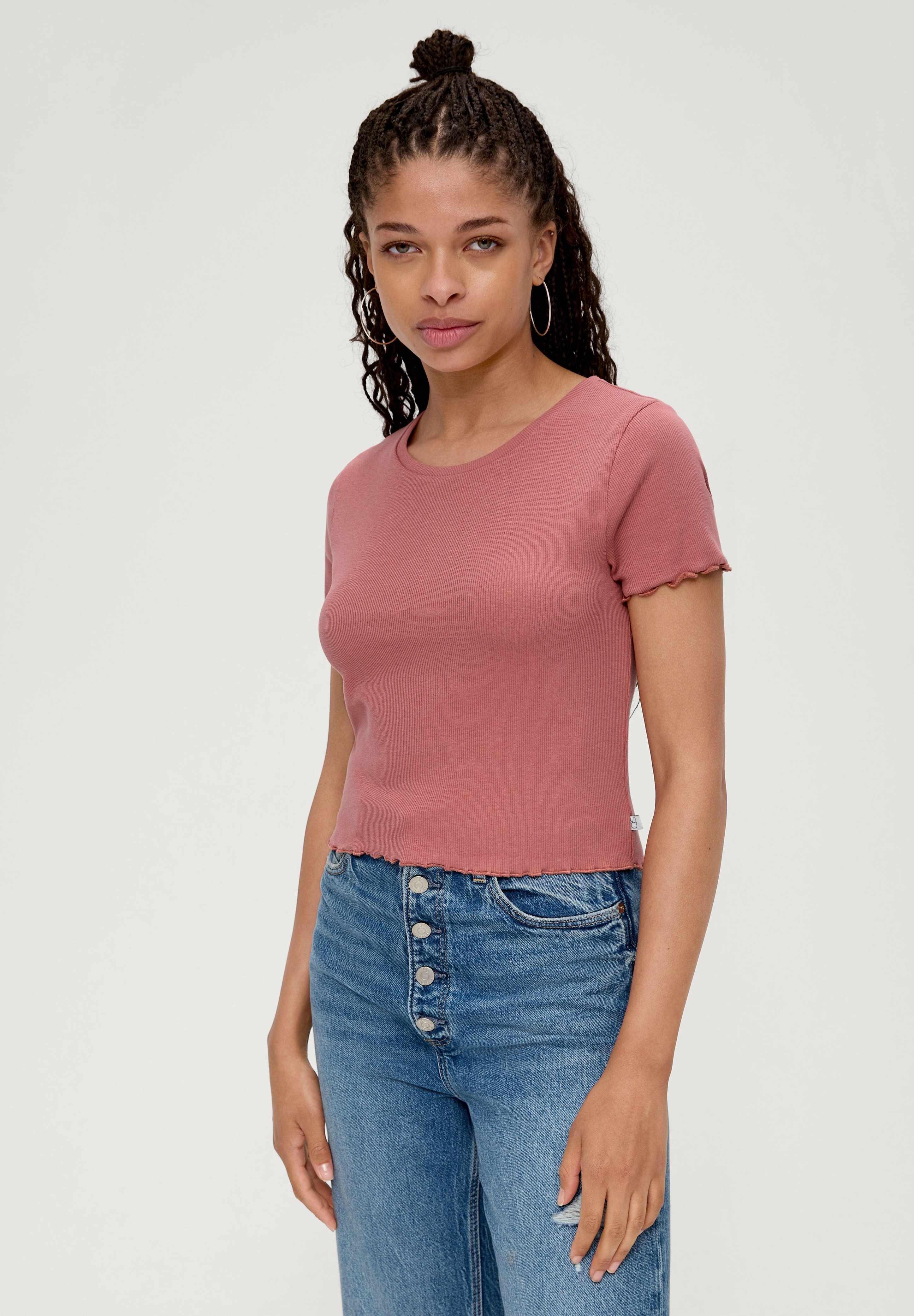 QS Damen T-Shirt – Basic, Bequem, Vielseitig Für Den Alltag