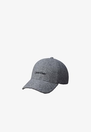 Calvin Klein, EMBROIDERED TITLECASE LOGO FELT - Caps - alloy heather