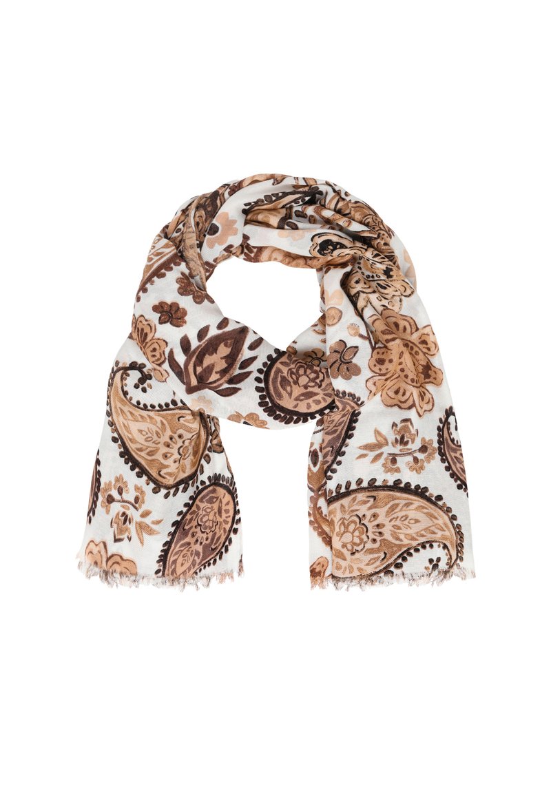 Dolce Vita Sciarpa In Stampa Animale Marrone Multi Brm
