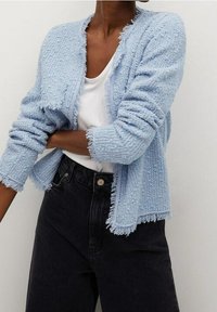 Mango Strickjacke - light blue