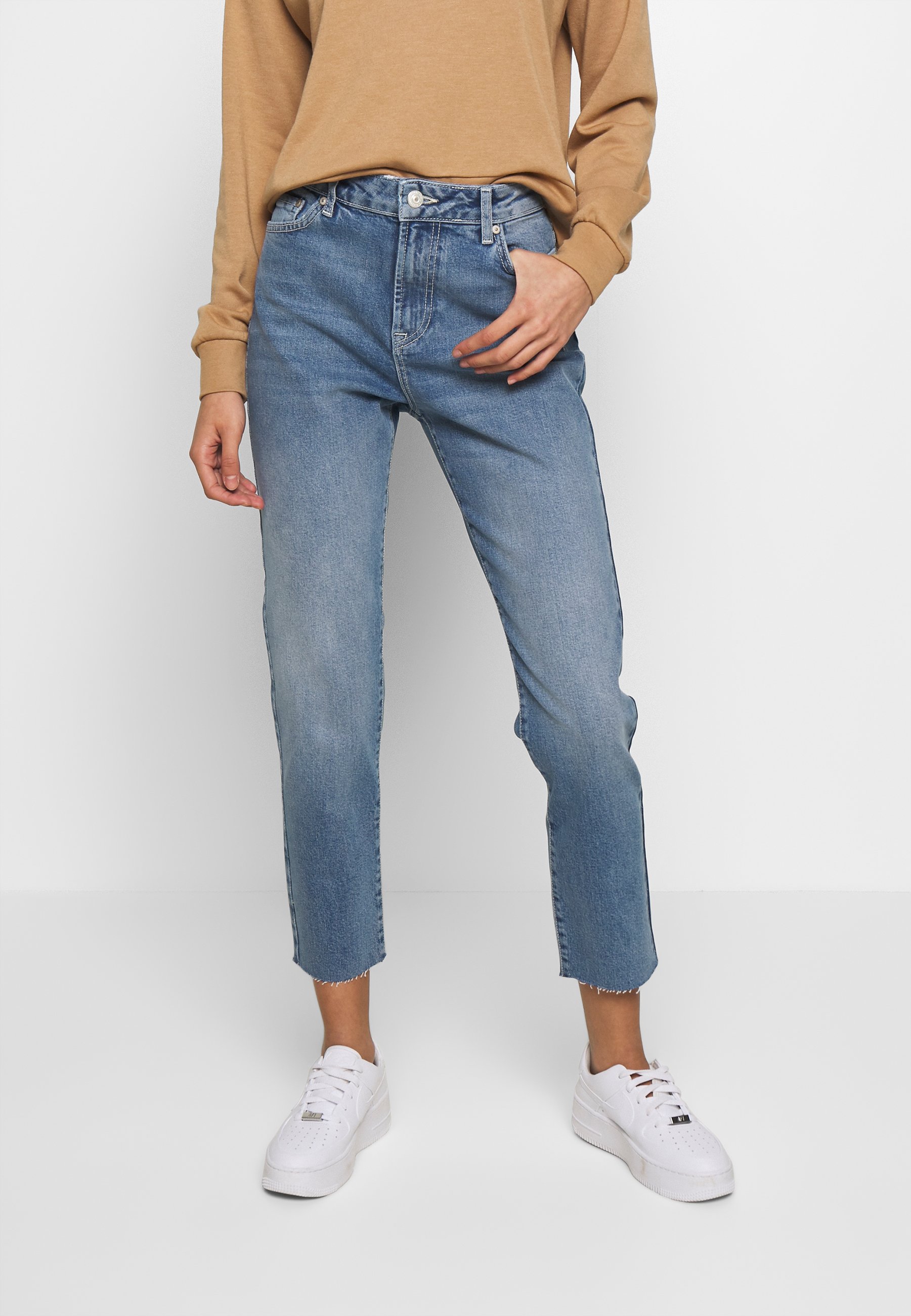 Pieces PCNIMA STRAIGHT Jeans straight leg light blue Pieces PCNIMA - Jeans straight leg - black denim