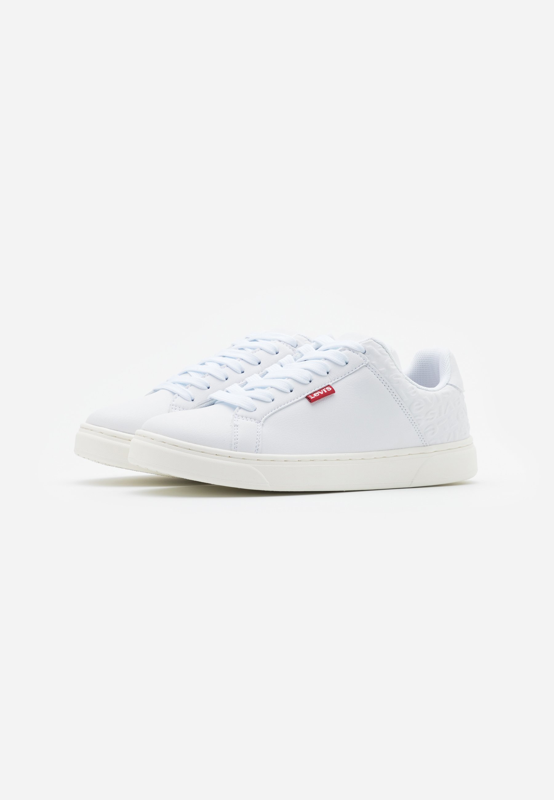 Levi's® CAPLES - Sneakers laag - regular white/wit - Zalando.nl