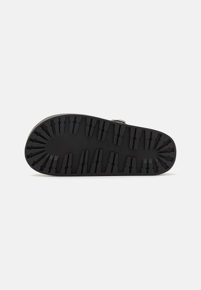 rag & bone BUCKLE PLATFORM MULE - Tagant lahtised kingad - black