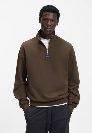 HUGO NEELER - Collegepaita - dark brown