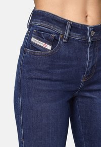 Diesel Jeans Skinny Fit - blue-black denim