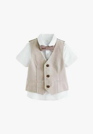 SET  - REGULAR FIT - Waistcoat - neutral