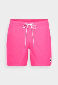 Não selecionado, pink glow