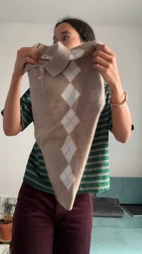 Mango Polokošeľa - brown