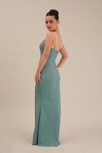 WAL G PETITE SERENA MAXI DRESS - Juhlamekko - sage green
