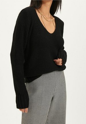 Jersey de punto - black