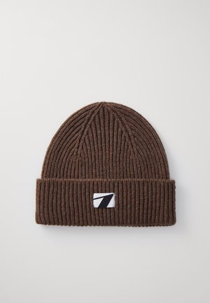 HIGH BEANIE UNISEX - Beanie - coffee brown