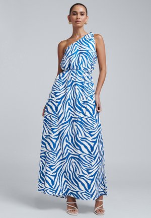 BWLDR PENE DRESS - Maksi garuma kleita - blue zebra