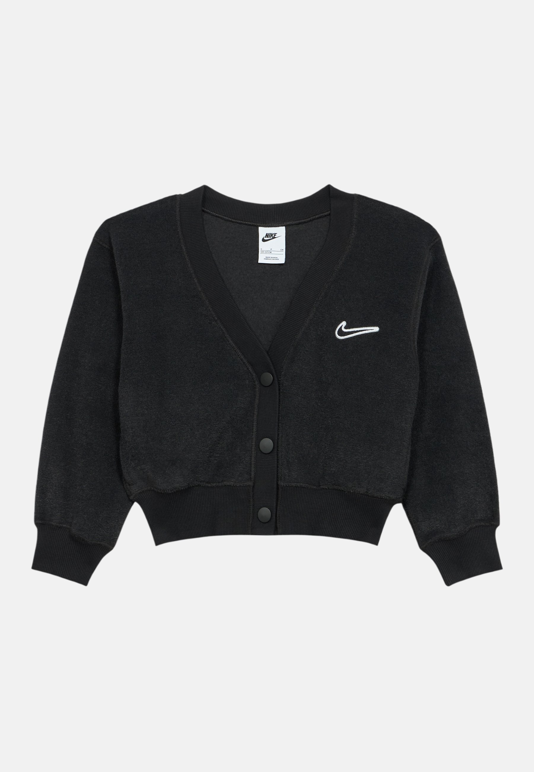 nike round neck cardigans