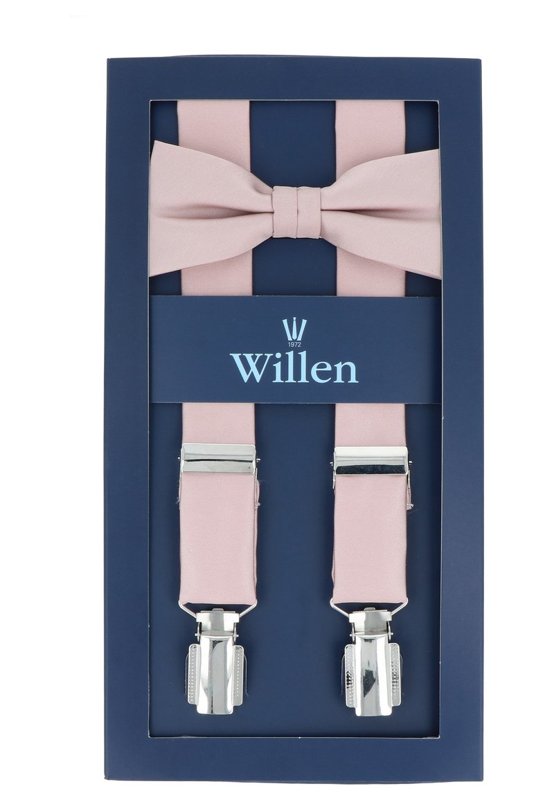 WILLEN SET  UNI - Fliege - hellrosa