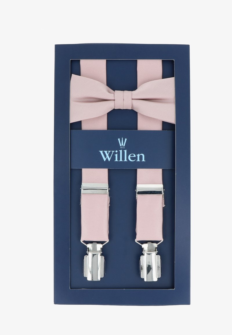WILLEN SET  UNI - Fliege - hellrosa