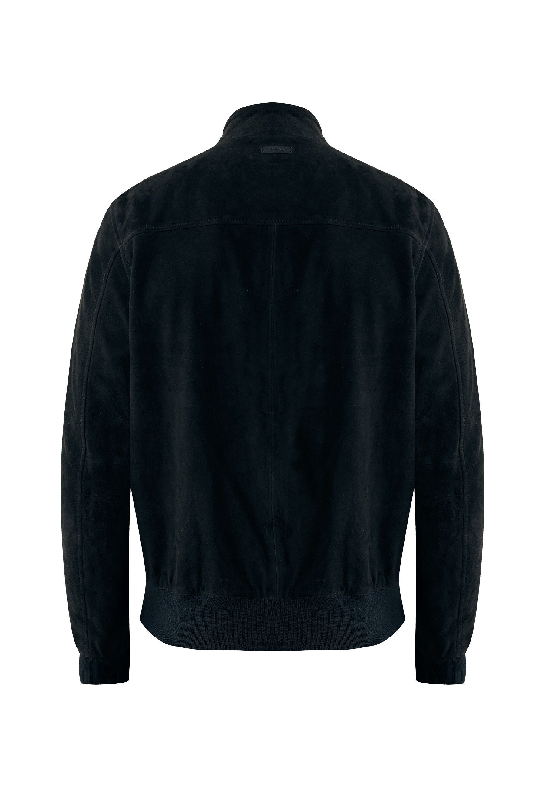 suède leather zip knit jacket black 2XL suède leather zip knit jacket black 2XL suède leather zip knit