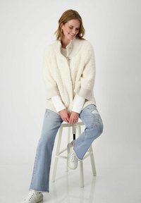 Monari Fleecejacke - sandshell