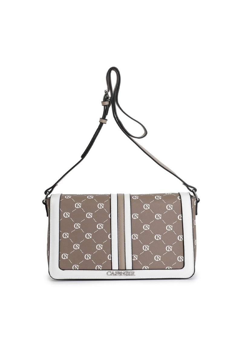 CAFèNOIR Borsa a tracolla - taupe white