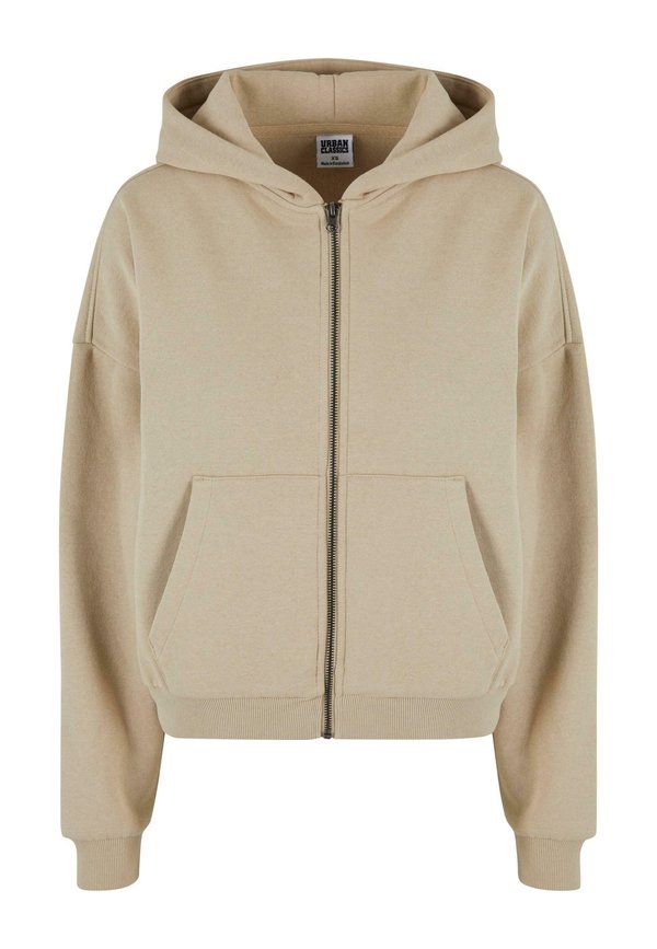 BOXY  - Sweatjacke - wetsand
