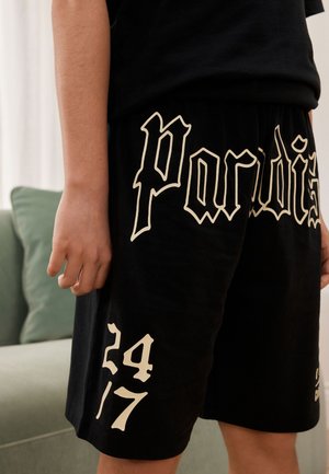 Next, REGULAR FIT - 2 PACK SET - Nattøj sæt - black/pink palm trees paradise