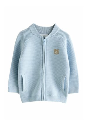 ZIP THROUGH STANDARD - Cardigan - light blue