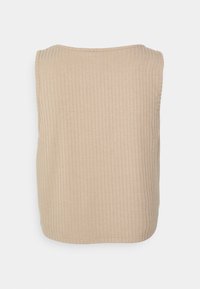 Pieces PCKYLIE CROP - Top - silver mink