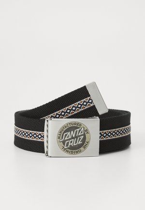 CARVED BELT UNISEX - Gürtel - black