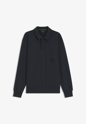 BOSS, SW_PLACKET POLO - Langarmshirt - dark blue