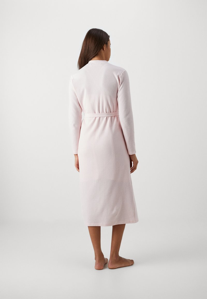 Anna Field WAFFLE 100% COTTON BATHROBE - Dressing gown - light pink -  Zalando.co.uk