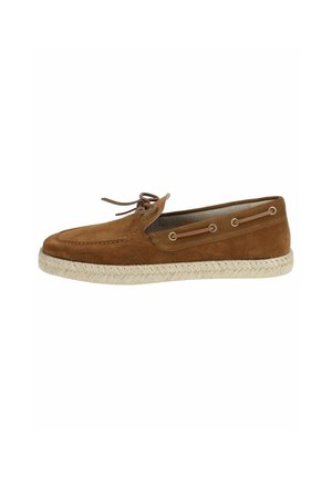 OSTUNI - Boat shoes - brown cotto