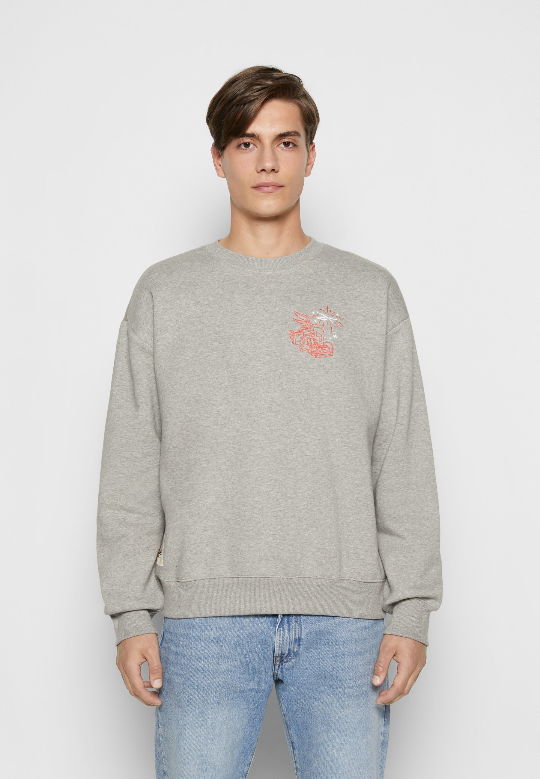 Reebok Classic CREW - Sudadera - medium grey heather/gris - Zalando.es