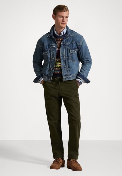 Polo Ralph Lauren POLO PREPSTER STRETCH CLASSIC FIT PANT - Hlače - company olive