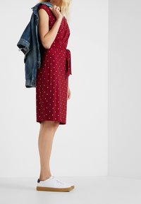 Lauren Ralph Lauren Jerseyklänning - bordeaux