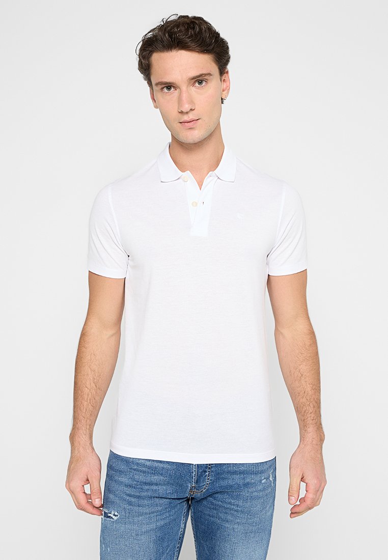 jack & jones Poloshirt wit jack & jones Poloshirt wit