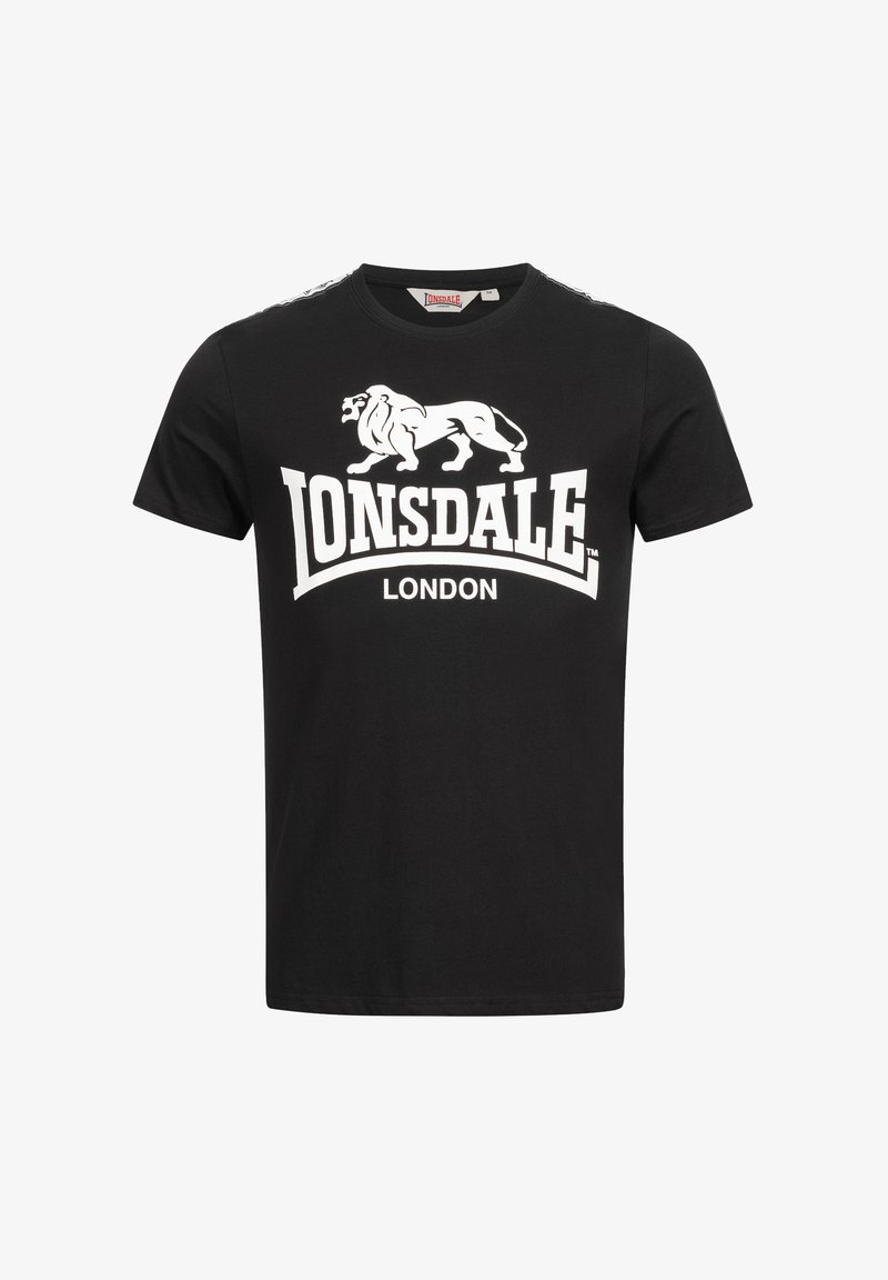 Lonsdale SHEVIOCK - T-Shirt print - black