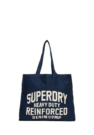 Superdry & Co Cabas - richest navy off white
