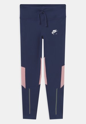 AIR - Leggings - midnight navy/pink glaze/white