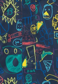 Burton CLASSIC ART CLASS UNISEX - Snowboardjacka - black/multi-coloured