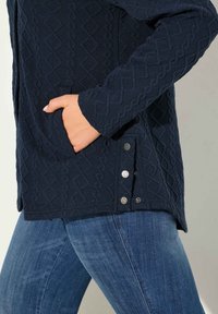 Ulla Popken Chaqueta de punto - navy blue