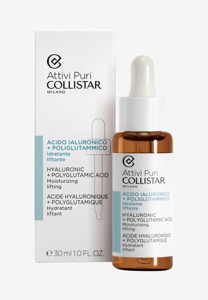 HYALURONIC + POLYGLUTAMIC ACID DROPS WITH MOISTURIZING & LIFTING EFFECT - Serum - -