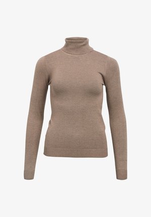 Object OBJTHESS ROLLNECK - Strickpullover - morel detail melange