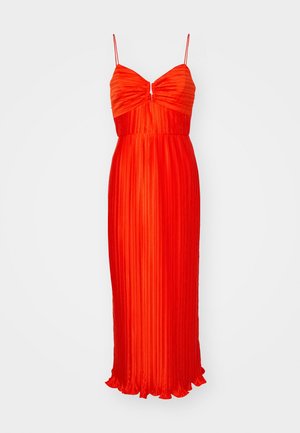AMUR DANNIE PLEATED MIDI DRESS - Robe de soirée - crimson red