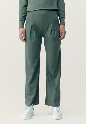 AUDREY - Pantalon classique - verde oscuro