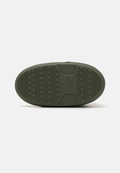 Moon Boot ICON LOW UNISEX - Nööritavad poolsaapad - khaki