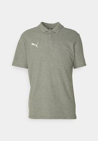 TEAMGOAL CASUALS - Poloshirt - medium gray heather/white