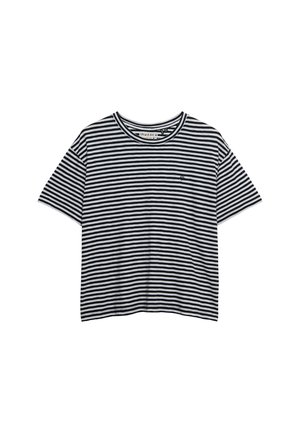 Superdry & Co, T-shirt basic - optic black stripe
