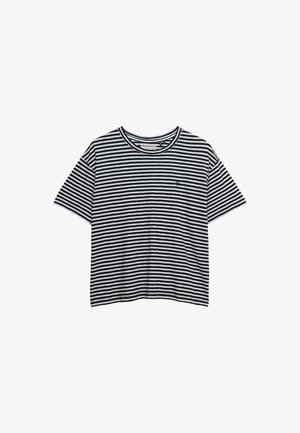 Superdry & Co, T-shirts basic - optic black stripe