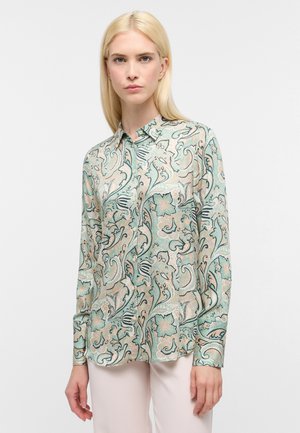REGULAR FIT - Camicia - hellgrün